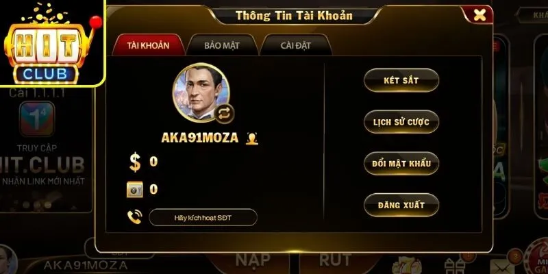 Rút Tiền Hitclub – Hướng Dẫn Giao Dịch Nhanh Và An Toàn 1 Xác minh tài khoản